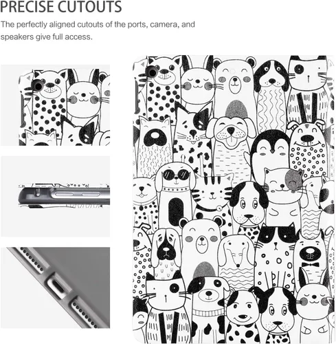 Vista 7 de Funda para animales de 9ª/8ª/7ª generación de 10.2 pulgadas (2021/2020/2019)