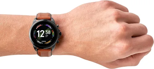 Vista 5 de Fossil Gen 6 - Reloj inteligente con pantalla táctil de 1732in con Alexa integrado frecuencia cardíaca oxígeno en sangre seguimiento de actividad