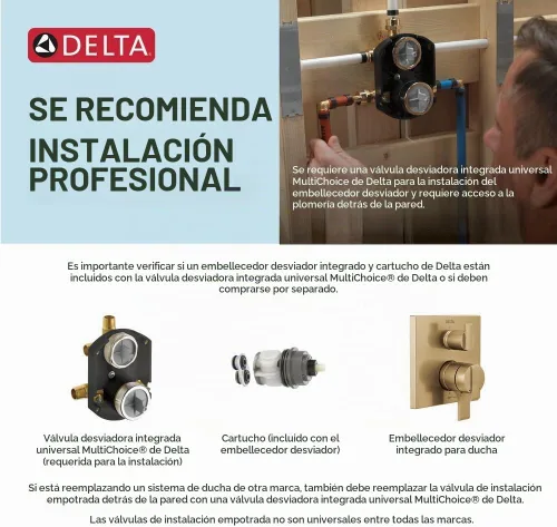 Vista 4 de MultiChoice(R) Universal con desviador integrado en bruto