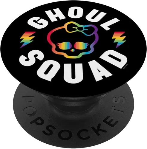 Vista 6 de Monster High Pride - PopSockets MagSafe PopGrip de Rainbow Ghoul Squad para iPhone