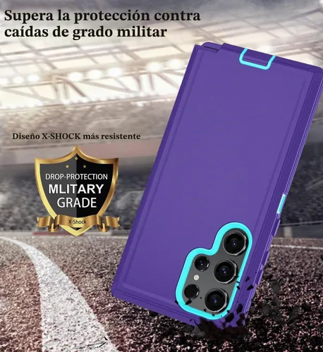 Vista 4 de ONOLA Funda para Samsung Galaxy S25 Ultra con protector de pantalla HD [no compatible con S25 / S25 Plus], funda para teléfono Samsung S25 Ultra