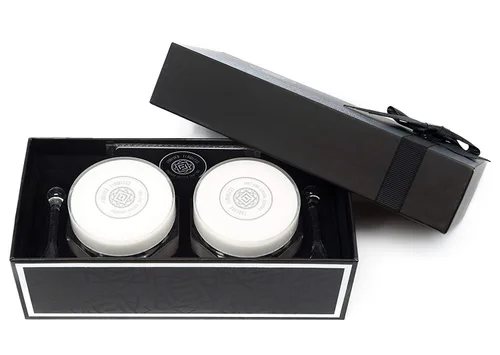 Vista 7 de Forever Flawless Gel exfoliante facial y crema hidratante. Tratamiento facial de dos pasos. Exfoliación de spa en casa e hidratación óptima para un