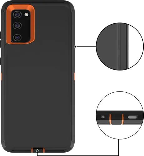 Vista 5 de Funda para Galaxy S20 FE 5G, Funda para Samsung S20 FE, Funda Resistente con Protector de Pantalla para Mujeres y Hombres, Funda Resistente a Golpes