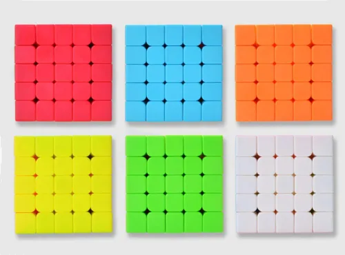 Vista 3 de QY Toys - Rompecabezas de cubo de velocidad 5x5