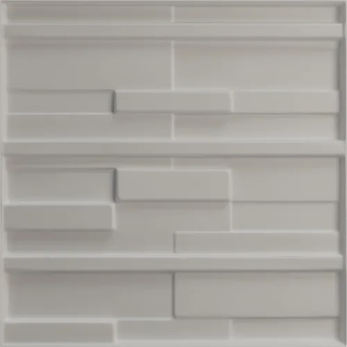 Vista 5 de Ekena Millwork 19 5/8 pulgadas de ancho x 19 5/8 pulgadas de alto, ladrillo desplazado EnduraWall decorativo 3D, cobre envejecido