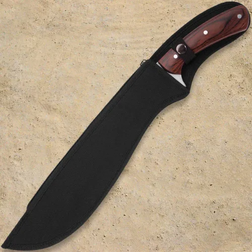 Vista 4 de Libro Revelador de Eli Machete Full Tang con funda