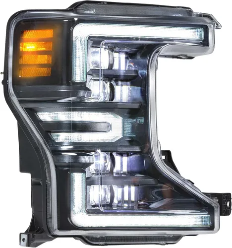Vista 7 de Morimoto XB Faros LED, Carcasa de Faros Plug and Play para Ford Super Duty (2020+) Conjunto Completo de LED Aprobado por DOT (1x LF508)