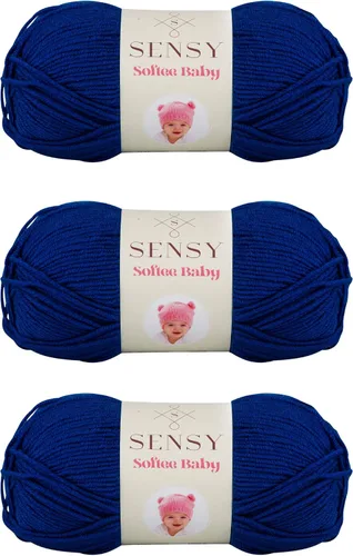 Vista 27 de Sensy Softee Hilo para Bebé, 3.5 oz, 275 yardas, Gauge 3 Light (Almendra)