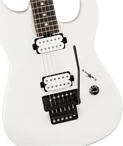 Vista 4 de Charvel Jim Root Signature Pro-Mod San Dimas Style 1 HH FR E - Blanco satinado