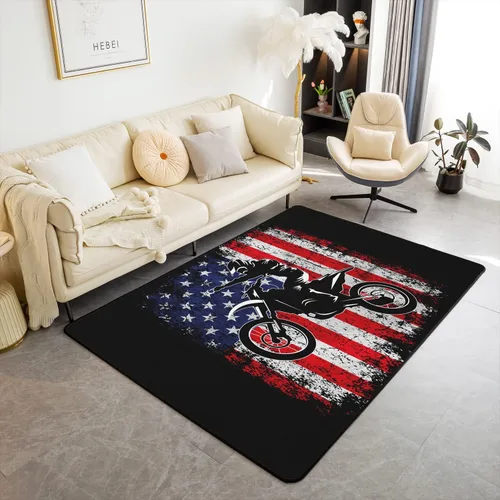 Vista 13 de Erosebridal Alfombras Deportivas de Área para Niños 1.49 m x 1 m, Alfombra Antideslizante de Béisbol, Fútbol, Baloncesto, Alfombra Deportiva