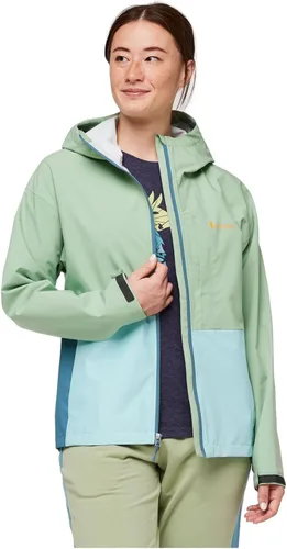 Vista 3 de Cotopaxi Chaqueta de lluvia Cielo - Mujer