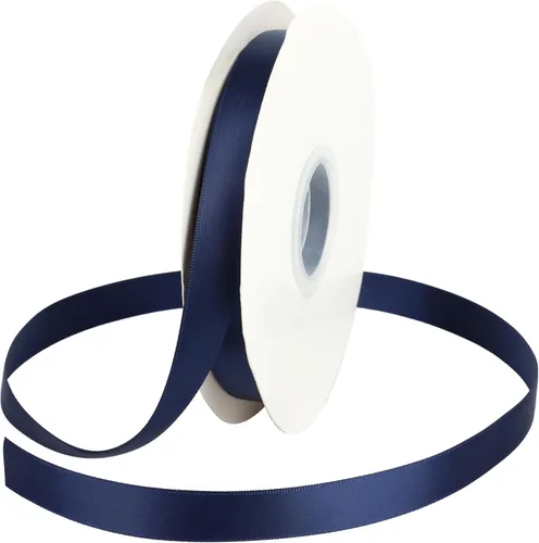 Vista 12 de Cinta azul polvorienta de 5/8 pulgadas, cinta de satén azul polvoriento, cinta de boda para envolver regalos, cinta de regalo, cinta sedosa