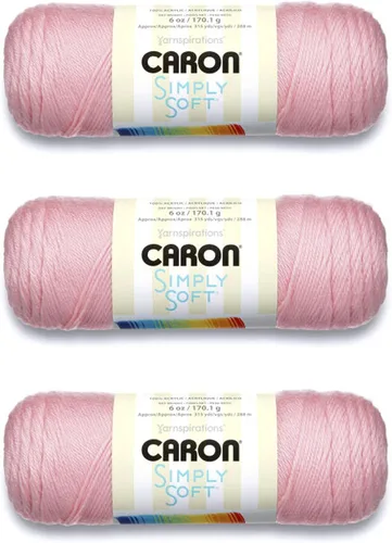 Vista 11 de Caron Simply Soft Party Lana de 3 Onzas, Rojo vivo brillante