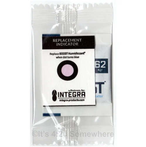 Vista 2 de INTEGRA BOOST - Paquete de control de humedad de 2 vías, 62 % RH, 0.14 oz, 12