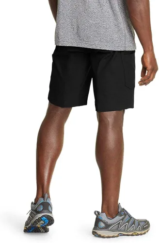 Vista 2 de Eddie Bauer Pantalones cortos Rainier para hombre Negro 30