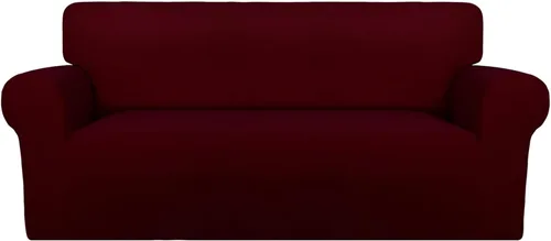 Vista 111 de PureFit Funda súper elástica para sofá reclinable con bolsillo, funda de sofá suave y antideslizante de elastano, lavable, protector de muebles