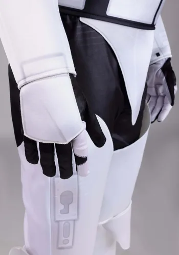 Vista 2 de Disfraz Deluxe Adulto Stormtrooper de la Primera Orden Star Wars Multicolor