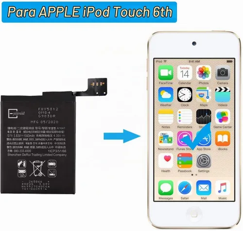 Vista 4 de Melphyreal - Batería de repuesto A1641 A1574 compatible con Apple iPod Touch 6 6ª generación 1043mAh 3.83V + herramientas