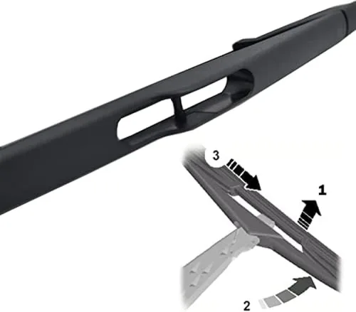 Vista 6 de Limpiaparabrisas de ventana trasera para Opel Zafira B Mk2 2005-2011