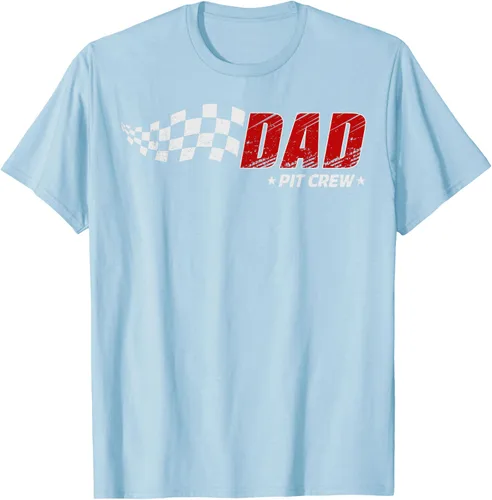 Vista 88 de Dad Pit Crew Race Car Birthday Family Matching Pit Crew Camiseta Pit Crew