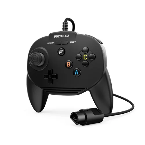 Vista 2 de Polymega® Ultra Retro Controller (RC05) - Wired Connection For N64 Style Controller Ports