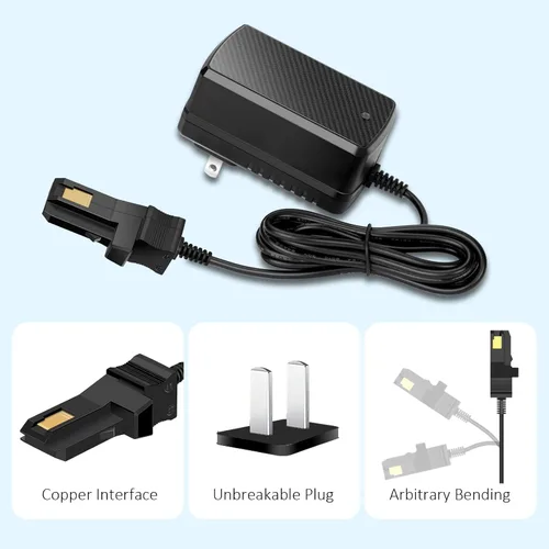 Vista 4 de Cargador de batería de 12 V para reemplazo del cargador de batería de Power Wheels