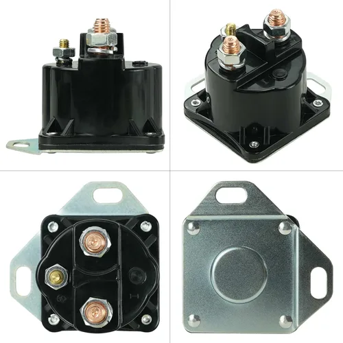 Vista 4 de Solenoide de arranque SW1951C de 12V con 3 terminales de reemplazo para Fo-rd F150 F250 F350 F450 F550 E150 E250 E350 Es-cort Bro-nco Mus-tang
