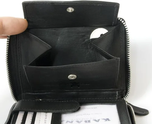 Vista 7 de FLW-Kabana Tri fold para hombre, negro, talla única, Negro -, Tri Fold
