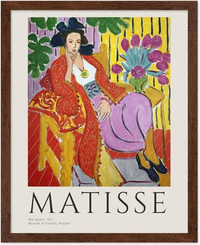 Vista 42 de Poster Master Póster Vintage de Henri Matisse – Impresión Retro de Fauvismo – Regalo para Artista, Inauguración de Casa – La Ventana, Maceta
