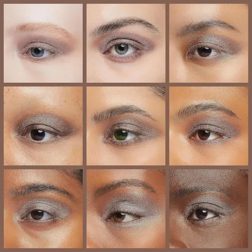 Vista 4 de FOCALLURE - Sombra de ojos en barra cremosa, brillante y mate, lápiz iluminador suave para mujeres, maquillaje de sombra de ojos y delineador