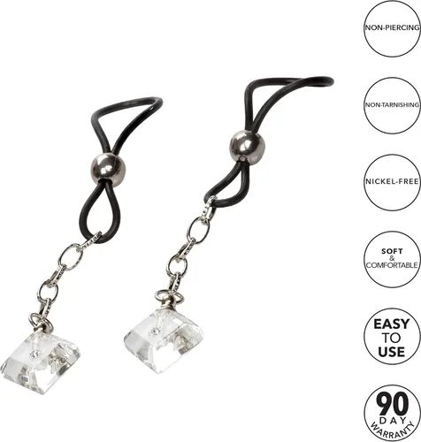 Vista 3 de CalExotics SE-2615-20-2 Nipple Play® - Joyería de pezón sin perforación