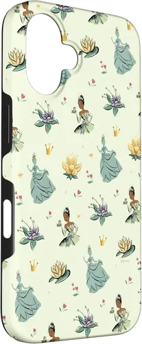 Vista 3 de iPhone 16 Disney Princess Tiana La Princesa y la Rana Print Case