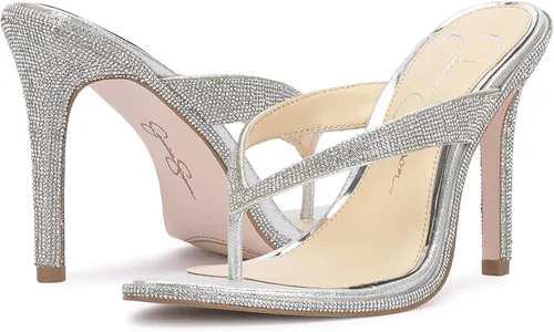 Vista 8 de Jessica Simpson Sandalia de tacón alto con adornos Pules para mujer