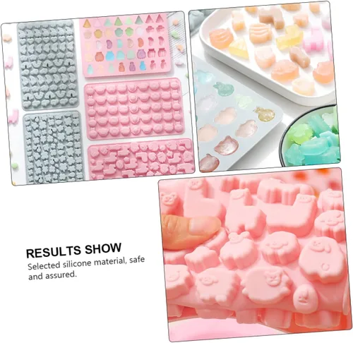 Vista 2 de 2 moldes de silicona para hornear de alpaca, moldes de chocolate para bricolaje, moldes para dulces con forma de animal para uso doméstico