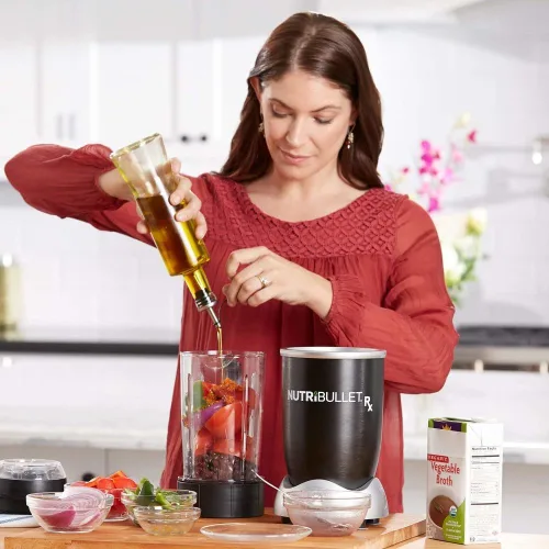 Vista 2 de NutriBullet Rx N17-1001 Licuadora, Negro