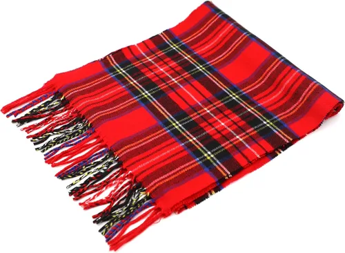 Vista 14 de Bufanda de invierno Achillea suave y cálida, de tartán, a cuadros, de cachemira, unisex