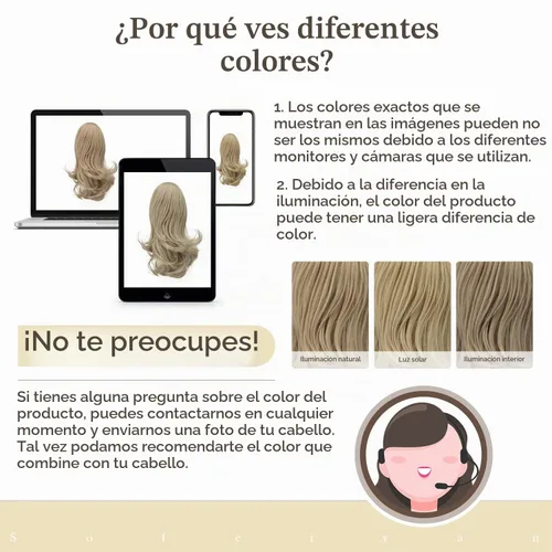 Vista 5 de SOFEIYAN Extensión de Cola de Caballo de 13" Larga y Rizada con Clip en Garra, Extensión de Cabello Sintético de Aspecto Natural para Mujeres