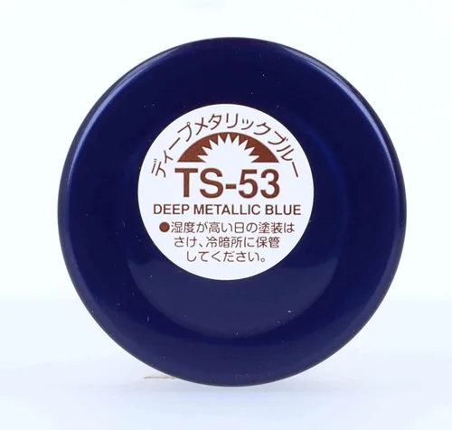 Vista 5 de TAMIYA TS-53 Deep Metalic Blue Spray Laca TAM85053 Imprimaciones y pinturas de laca