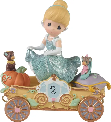 Vista 13 de Precious Moments Disney Figurina de Desfile de Cumpleaños – Blancanieves Edad 1 – Coleccionable de Regalo para el Primer Cumpleaños de Bebé Niña