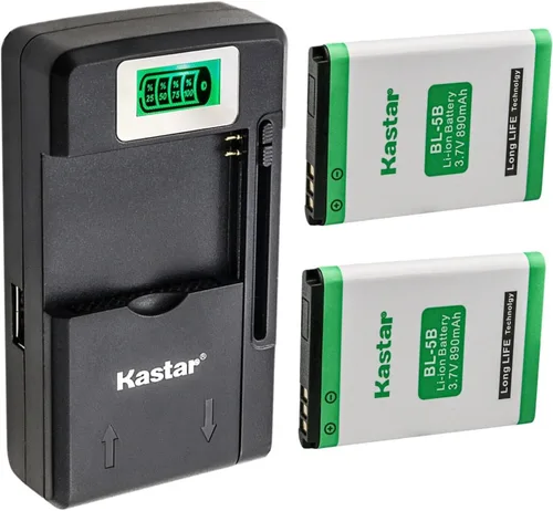 Vista 7 de Kastar BL-5B Smart LCD Cargador Reemplazo para VIVITAR DVR-850W DVR850W ViviCam 8225 ViviCam V8225 ViviCam T328 VT328 ViviCam 8027 V8027, iBaby Q9