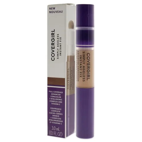Vista 4 de COVERGIRL Corrector avanzado Simply Ageless Instant Fix, profundo