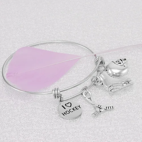 Vista 6 de Kivosliviz Regalos de hockey Pulsera Hockey Equipo Hockey Accesorios Regalos para Jugadores