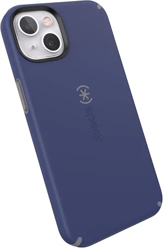 Vista 10 de Speck Funda para iPhone 13 - Protección contra caídas y resistente a los arañazos, diseñada para MagSafe para iPhone 13 - Funda de doble capa, funda