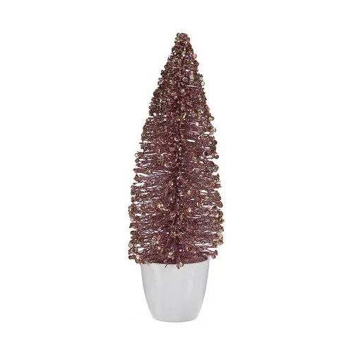 Vista 2 de Árbol de Navidad Krist+ Rosa Dorado 10 x 33 x 10 cm