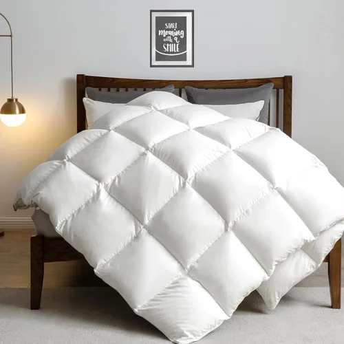 Vista 12 de APSMILE Edredón de Fibras de Plumas de Todas las Estaciones Tamaño King - Inserto de Edredón Ultra Suave de Alto Poder de Relleno Colección
