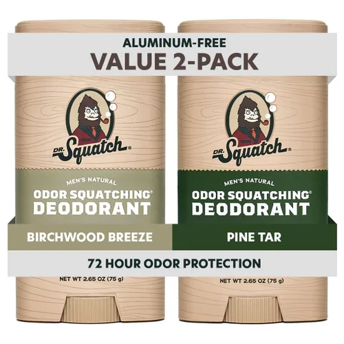 Vista 17 de Dr. Squatch Desodorante natural para hombres, sin aluminio, Summer Citrus + Cool Fresh Aloe, 2.65 oz, 2