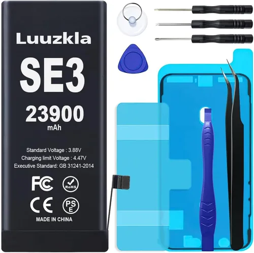 Vista 14 de Nueva batería de 23900 mAh compatible con iPhone 11, batería de repuesto de gran capacidad compatible con iPhone 11, con kits de herramientas