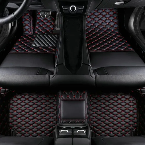 Vista 25 de Alfombrillas personalizadas para Prado Sedan 2000-2023, cobertura completa de accesorios para piso interior del vehículo (beige)
