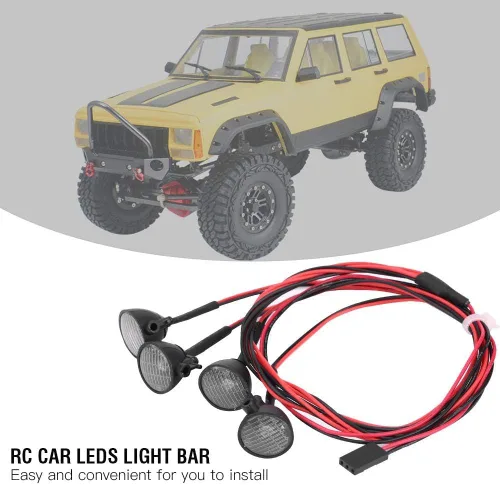 Vista 2 de Barra de luz LED para automóvil a control remoto, barra de luz LED de rastreador a control remoto, accesorio de lámpara de techo para automóvil