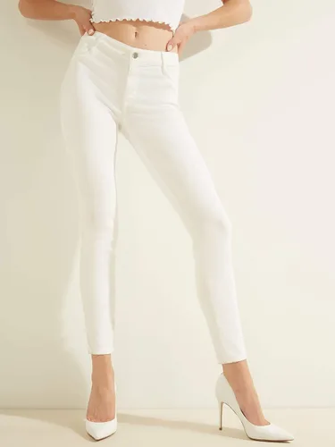 Vista 2 de GUESS Women's Mid-Rise Stretch Skinny Jeans